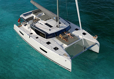 Arrival of Fountaine Pajot 47 Quintet - Globe Yacht Charter | Croatia ...